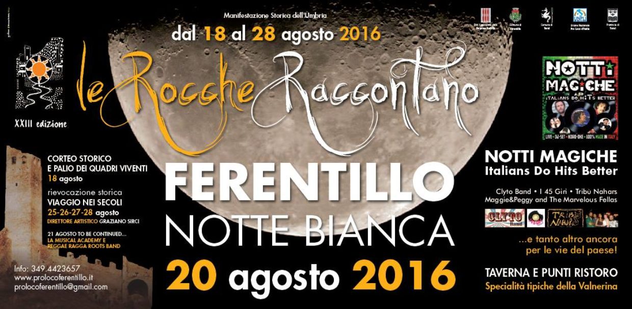 Notte bianca a Ferentillo